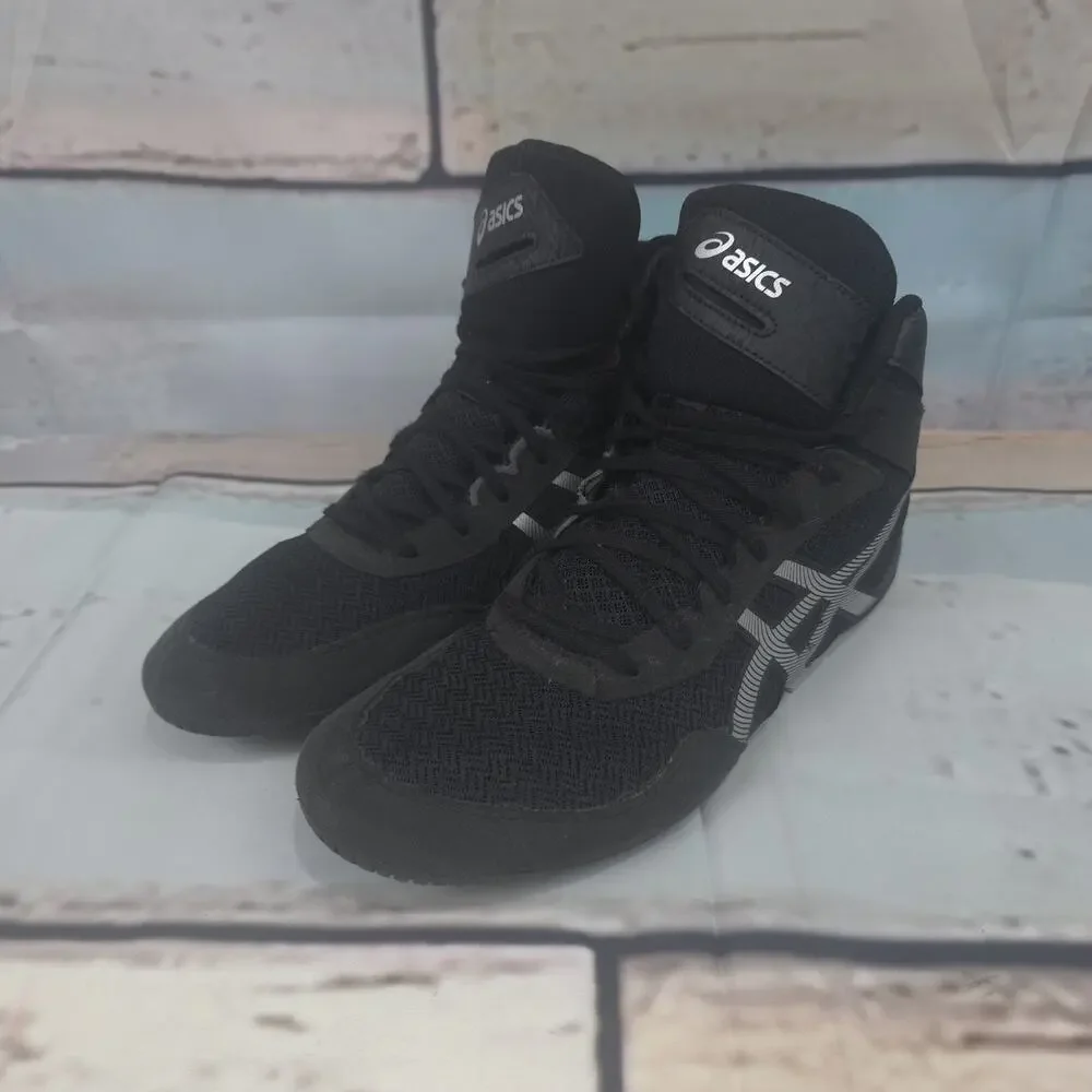 ASICS Matcontrol 3 Black Pure Silve Men's Size 11 US Wrestling Shoes Collegiate